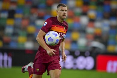 Dzeko positivo al covid. Tegola Roma: al posto di Edin…