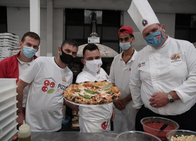 Pizza Village@Home a Milano: sfornate 13mila margherite in quattro giorni