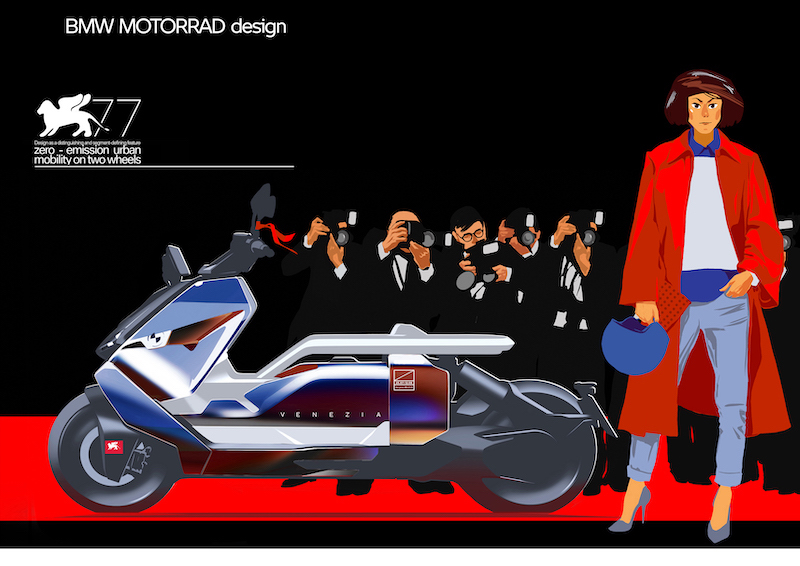 BMW Motorrad lancia il nuovo CE 04