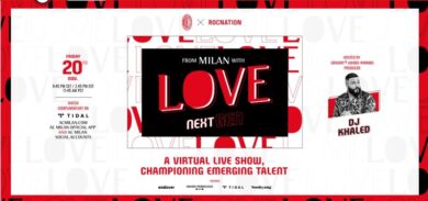 From Milan with Love: Next Gen, il 20 novembre il nuovo evento rossonero con Roc Nation