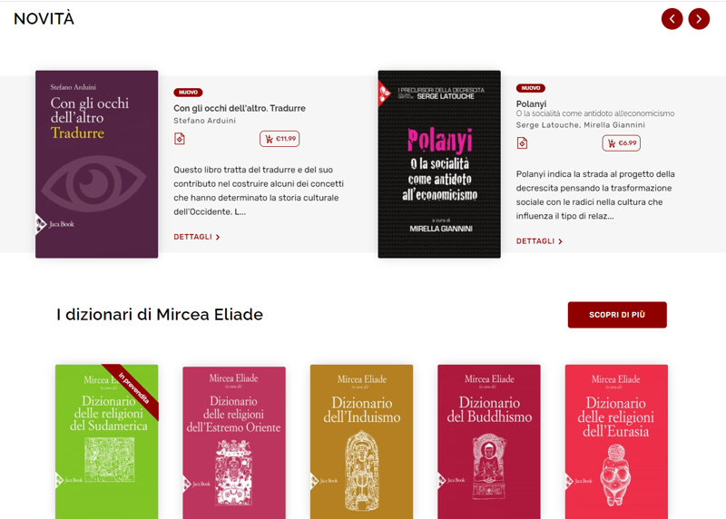 Jaca Book lancia il nuovo sito: online oltre 160 e-book tra novità e classici Jaca Book lancia il nuovo sito: online oltre 160 e-book tra novità e classici