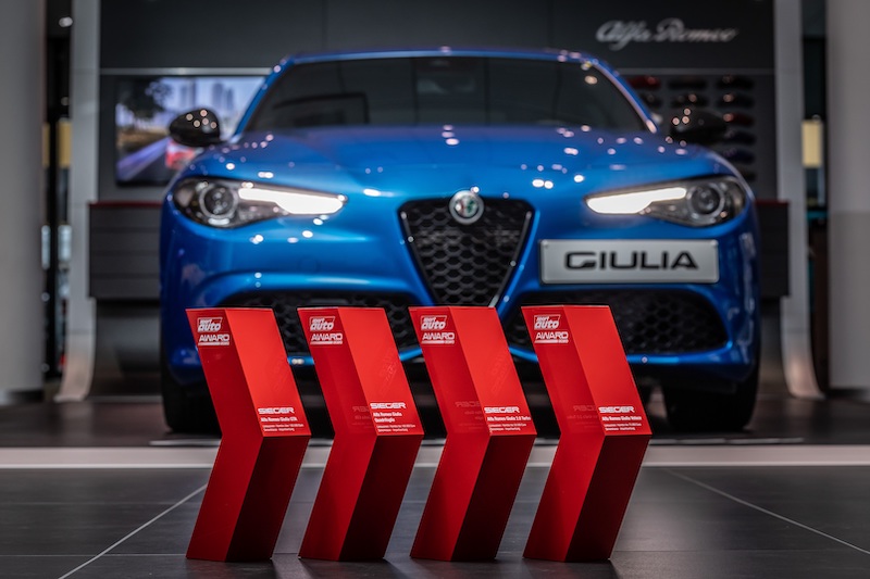 Alfa Romeo Giulia trionfo agli SPORT AUTO AWARD 2020 Alfa Romeo Giulia trionfo agli SPORT AUTO AWARD 2020