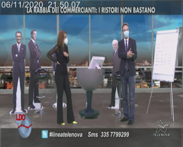 Linea d’Ombra, unico talk show in cui ospiti e conduttori usano la mascherina Linea d’Ombra, unico talk show in cui ospiti e conduttori usano la mascherina