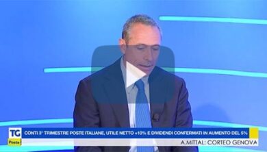 Poste Italiane: utile netto pari a €353mln, EBIT in aumento del 4,2% A/A
