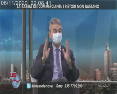 Linea d’Ombra, unico talk show in cui ospiti e conduttori usano la mascherina
