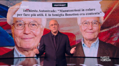 Fratelli di Crozza : “autostrade. Benetton rendetevi utili…ridate gli utili”