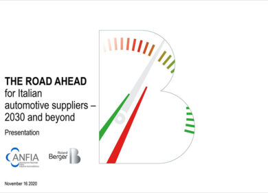 Anfia, nel Recovery Plan gli interventi per il futuro all’automotive in Europa