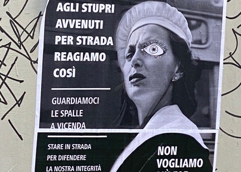 Stupri: corteo di femministe anarchiche al Corvetto