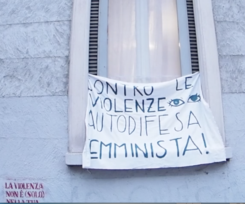 Stupri: corteo di femministe anarchiche al Corvetto