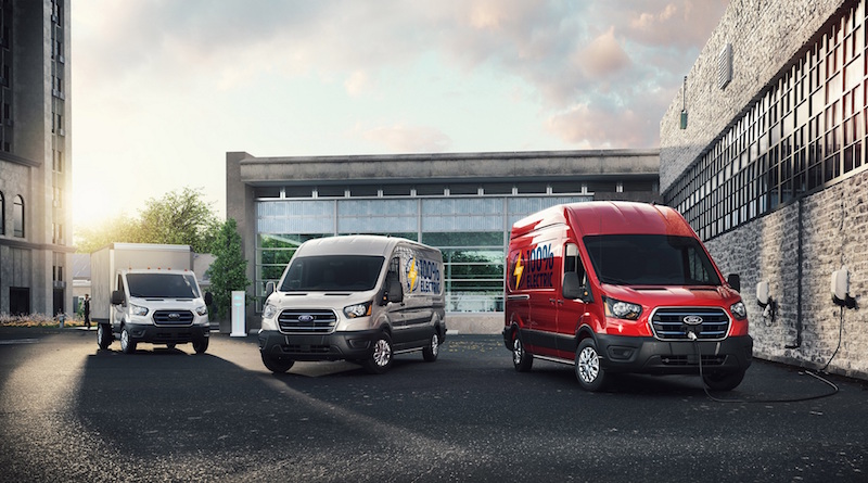 Ford presenta E-Transit, il veicolo commerciale 100% elettrico Ford presenta E-Transit, il veicolo commerciale 100% elettrico