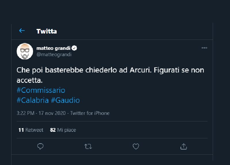 Sanità Calabria, il web si scatena: ‘Gaudio e moglie come Sandra e Raimondo’