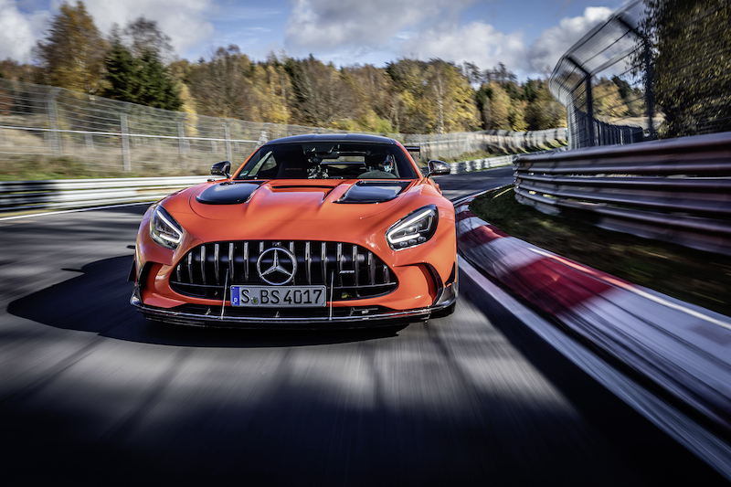Mercedes-AMG GT Black Series , giro record al Nürburgring-Nordschleife Mercedes-AMG GT Black Series , giro record al Nürburgring-Nordschleife