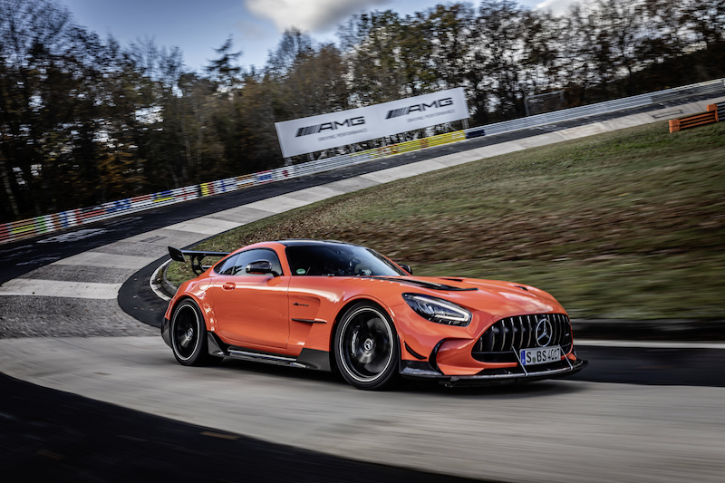 Mercedes-AMG GT Black Series , giro record al Nürburgring-Nordschleife Mercedes-AMG GT Black Series , giro record al Nürburgring-Nordschleife