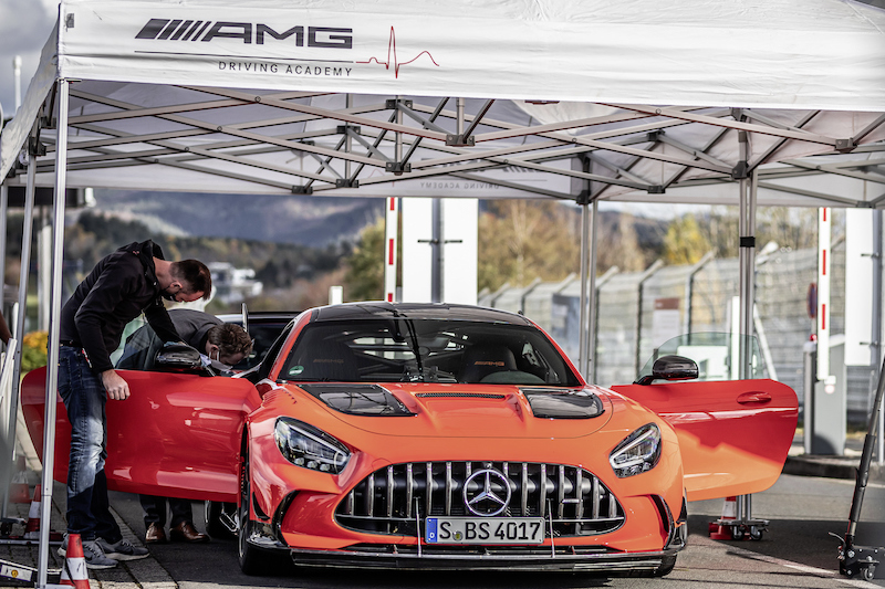 Mercedes-AMG GT Black Series , giro record al Nürburgring-Nordschleife Mercedes-AMG GT Black Series , giro record al Nürburgring-Nordschleife