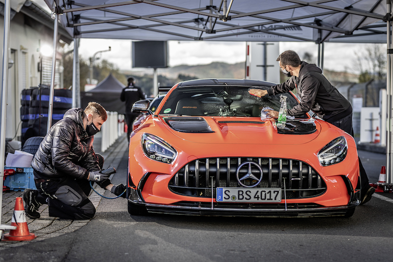Mercedes-AMG GT Black Series , giro record al Nürburgring-Nordschleife Mercedes-AMG GT Black Series , giro record al Nürburgring-Nordschleife
