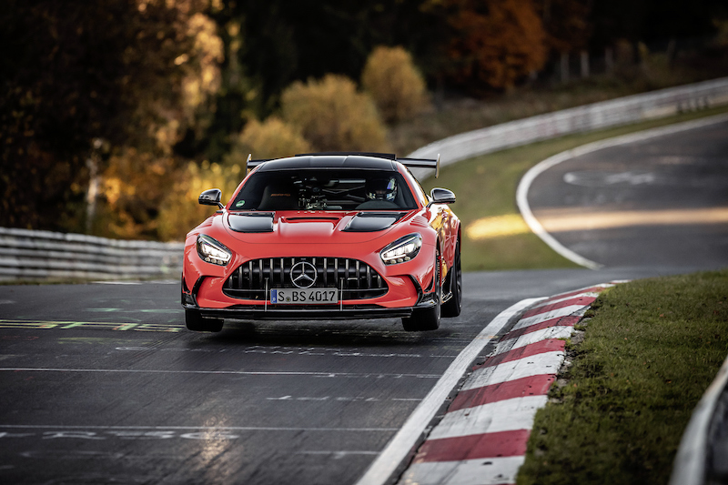 Mercedes-AMG GT Black Series , giro record al Nürburgring-Nordschleife Mercedes-AMG GT Black Series , giro record al Nürburgring-Nordschleife