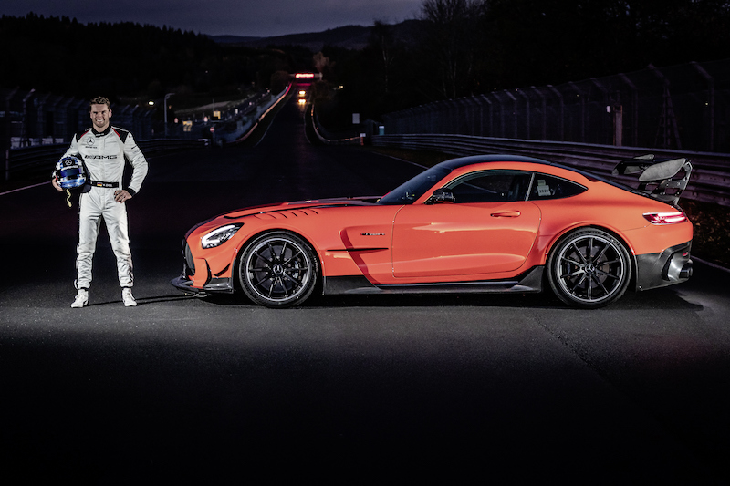 Mercedes-AMG GT Black Series , giro record al Nürburgring-Nordschleife Mercedes-AMG GT Black Series , giro record al Nürburgring-Nordschleife
