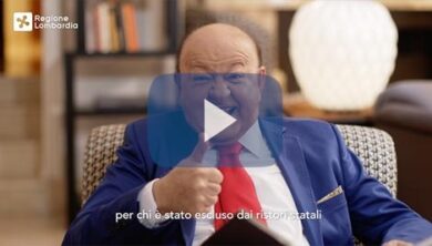 Covid, Massimo Boldi promuove i contributi di Regione Lombardia. VIDEO