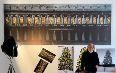 Venezia, in piazza San Marco arriva l’albero di Natale digitale dell’artista Fabrizio Plessi