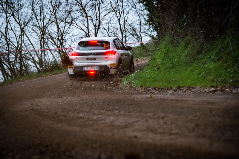 Andreucci su Peugeot 208 vince il CIR 2020 due ruote motrici Andreucci su Peugeot 208 vince il CIR 2020 due ruote motrici