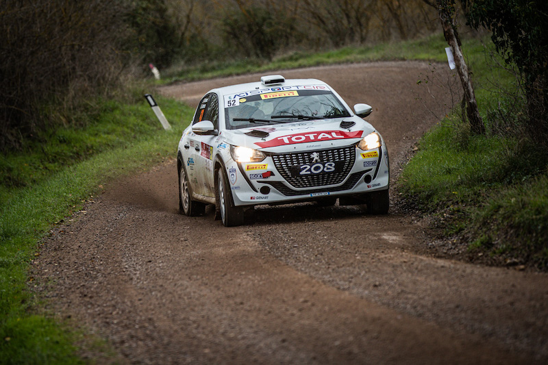 Andreucci su Peugeot 208 vince il CIR 2020 due ruote motrici Andreucci su Peugeot 208 vince il CIR 2020 due ruote motrici
