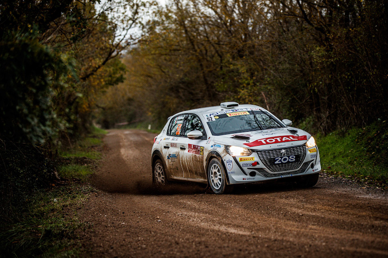 Andreucci su Peugeot 208 vince il CIR 2020 due ruote motrici Andreucci su Peugeot 208 vince il CIR 2020 due ruote motrici