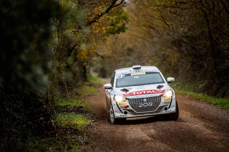 Andreucci su Peugeot 208 vince il CIR 2020 due ruote motrici Andreucci su Peugeot 208 vince il CIR 2020 due ruote motrici