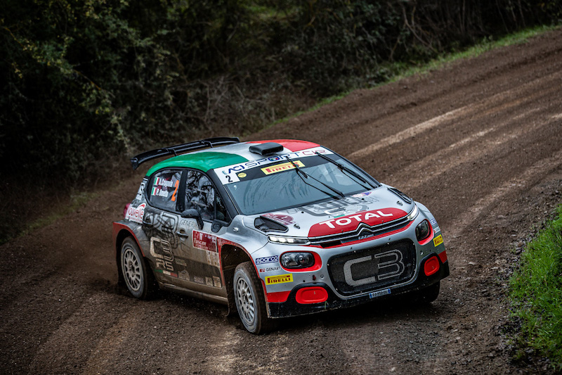 Crugnola e Ometto su Citroën C3 R5 vincono il Campionato Italiano Rally 2020 Crugnola e Ometto su Citroën C3 R5 vincono il Campionato Italiano Rally 2020