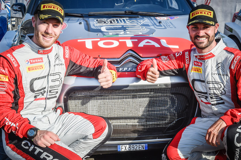 Crugnola e Ometto su Citroën C3 R5 vincono il Campionato Italiano Rally 2020 Crugnola e Ometto su Citroën C3 R5 vincono il Campionato Italiano Rally 2020