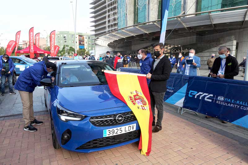 Opel Corsa-e vince la FIA E-Rally Regularity Cup 2020 Opel Corsa-e vince la FIA E-Rally Regularity Cup 2020