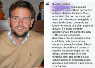 Pavia, il consigliere comunale: “Giovani rovinati per salvare i vecchietti”