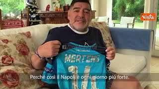 Maradona morto, tutti i video. Ecco il suo messaggio a Martens
