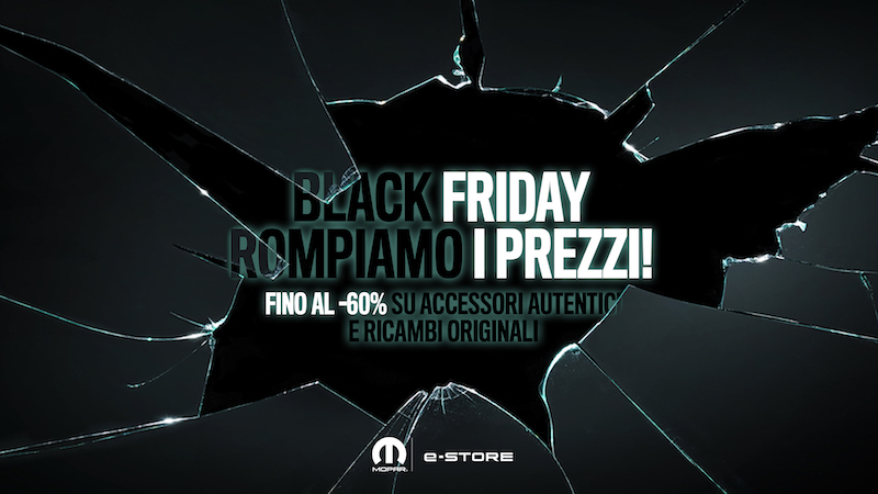 Scatta oggi il Black Friday di Mopar