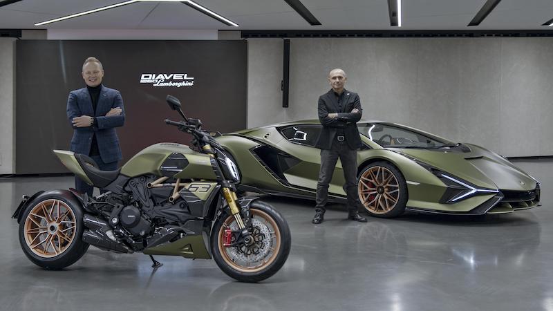 Ducati Diavel 1260 Lamborghini, ispirato alla Sián FKP 37 Ducati Diavel 1260 Lamborghini, ispirato alla Sián FKP 37