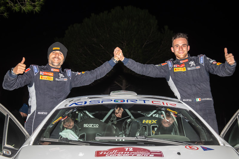 Lucchesi jr si aggiudica il Peugeot Competition 208 Rally Cup TOP 2020 Lucchesi jr si aggiudica il Peugeot Competition 208 Rally Cup TOP 2020