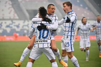 L’Inter risorge: 3-0 al Sassuolo. Conte: “Accanimento contro di noi”