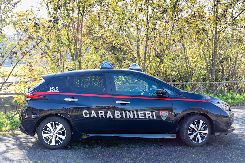 L’Arma deri Carabinieri arruola 52 Nissan Leaf L’Arma deri Carabinieri arruola 52 Nissan Leaf