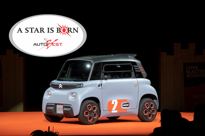 AutoBest assegna a Citroën Ami il premio speciale “A STAR IS BORN”
