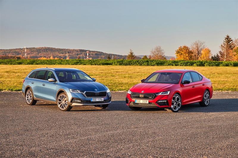 Skoda svela le nuove  Octavia Rs e Octavia Scout