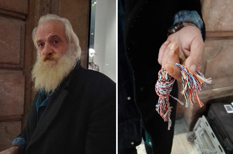 “Non faccio scontrini”: e al senzatetto è proibito vendere bracciali. VIDEO “Non faccio scontrini”: e al senzatetto è proibito vendere bracciali. VIDEO