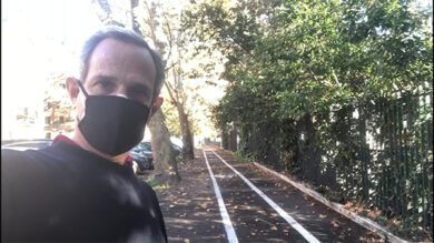 Flaminio, la pista ciclabile poco sicura. L’appello di Francesco Giro – 2