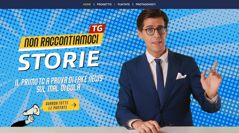 “Non raccontiamoci storie!” la campagna di NeoBorocillina contro le fake news “Non raccontiamoci storie!” la campagna di NeoBorocillina contro le fake news