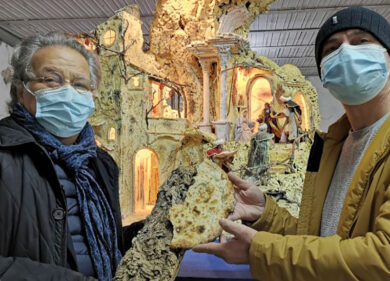 Pizzaiuoli, un presepe di pizza per i tre anni del riconoscimento Unesco