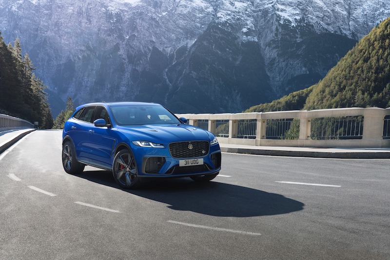 Nuova Jaguar F-Pace SVR, più veloce e tecnologica Nuova Jaguar F-Pace SVR, più veloce e tecnologica