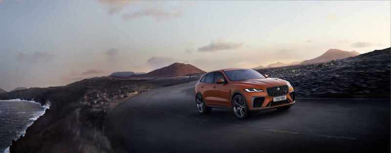 Nuova Jaguar F-Pace SVR, più veloce e tecnologica Nuova Jaguar F-Pace SVR, più veloce e tecnologica