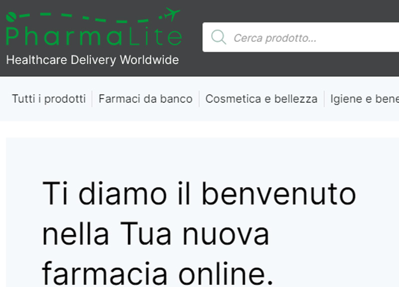 PharmaLite.com: è online la piattaforma e-commerce PharmaLite.com: è online la piattaforma e-commerce