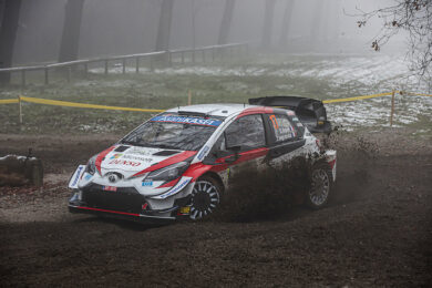 WRC, Rally di Monza, la Citroen di Rossel leader tra le WRC2