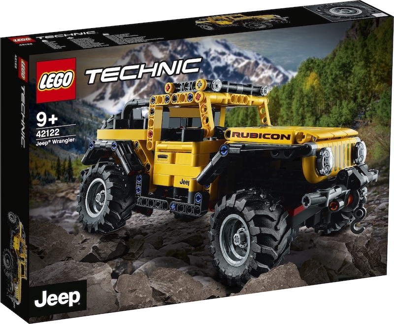 Jeep e Lego firmano il nuovo modellino Lego Technic