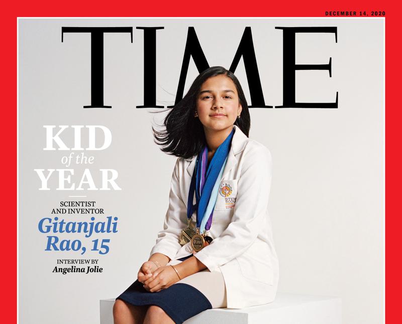Galleria foto 'Il Time elegge per la prima volta il Kid of the Year: è una scienziata 15enne' - foto 1