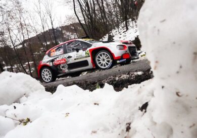 WRC, Rally di Monza, la C3 R5 di Ostberg passa al comando tra le WRC2